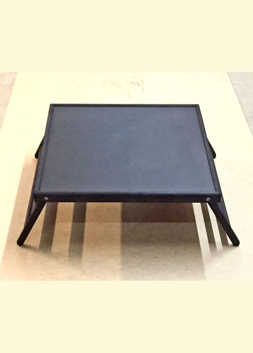 Столик-поднос для завтрака из дерева Вирджиния венге (СТП-002012) No Brand (327846295)