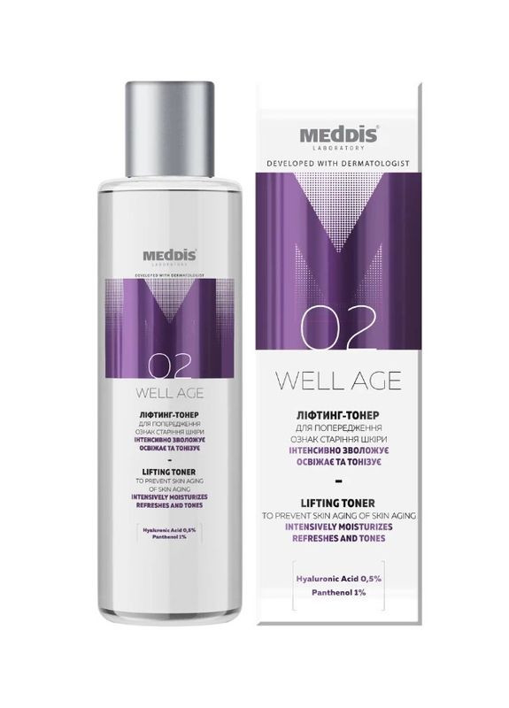Лифтинг-тонер для лица Well Age 150 мл MedDis Ліфтинг-тонер для обличчя (313654549)