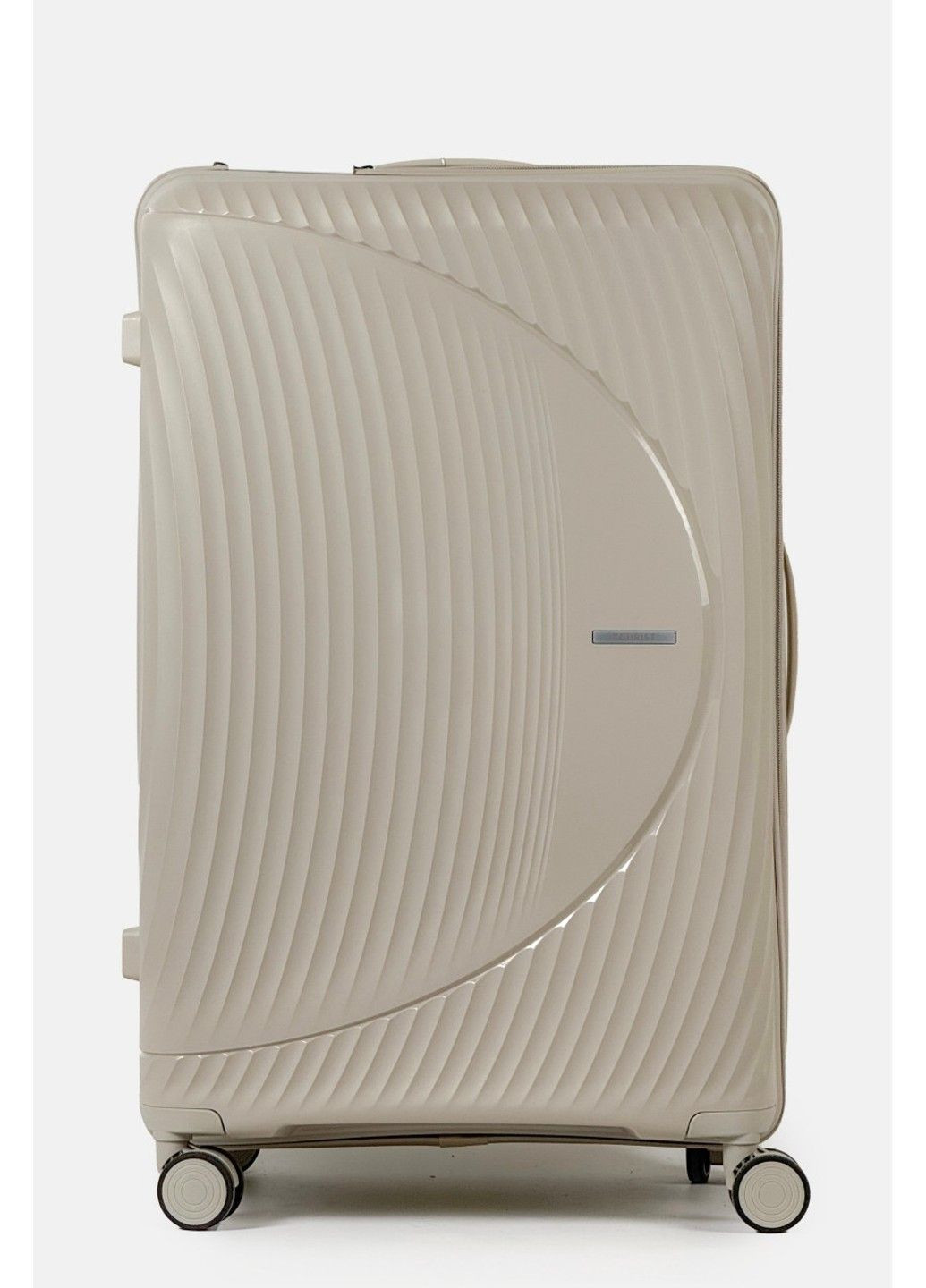 Большой пластиковый чемодан 608-1-BG Tourist (370853687)