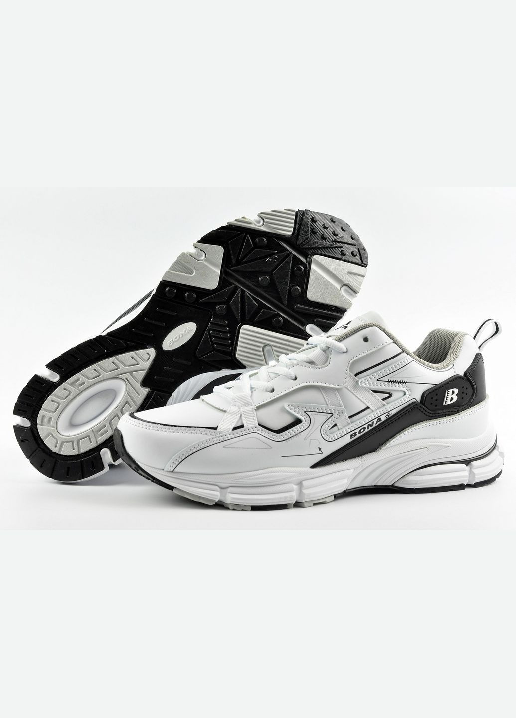 Белые демисезонные кроссовки Bona