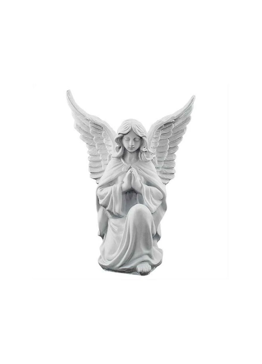Садовая фигурка полистоун 25*18*33,5см Ангел молится ТМДеколайн No Brand (387539349)