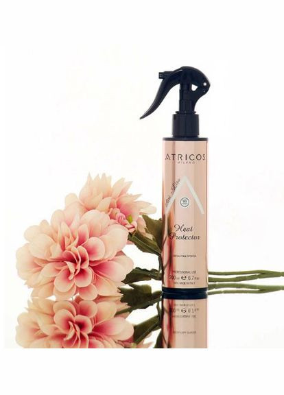 Спрей термозащита для волос Heat Protector 200 ml ежедневный уход предотвращает ломкость Atricos (340908263)
