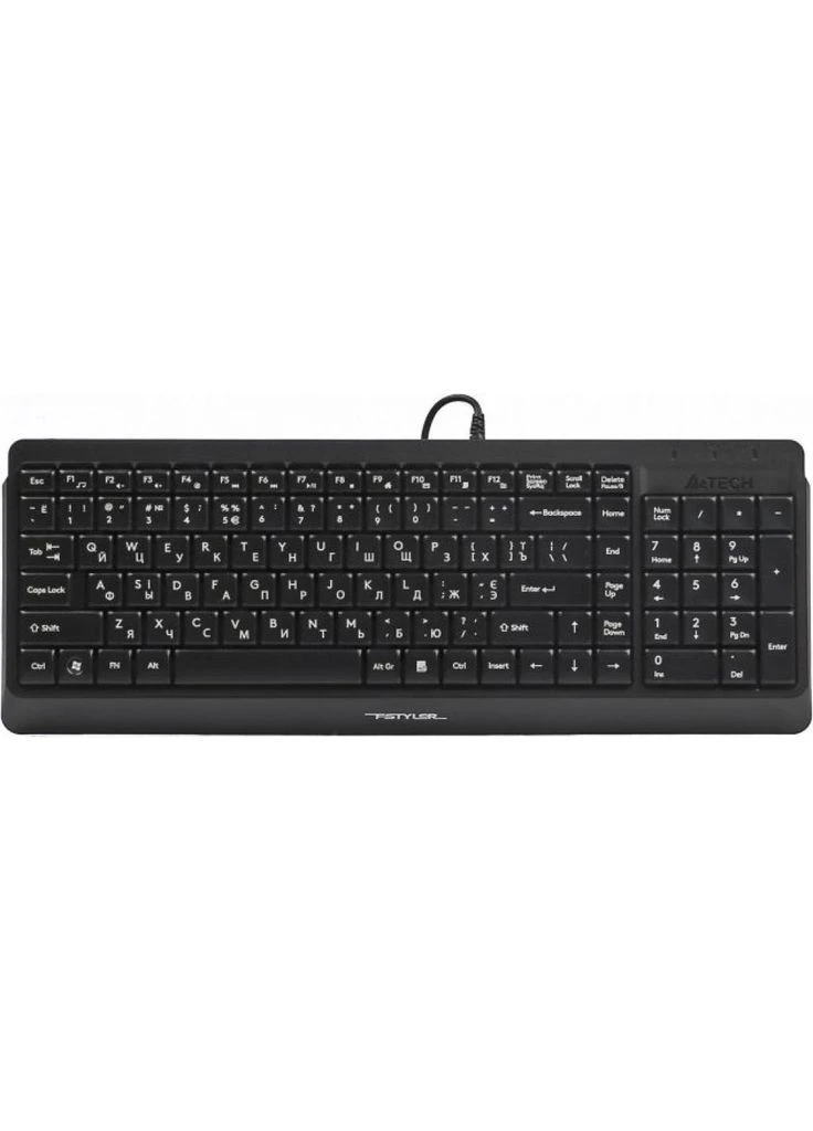 Клавіатура (ek12113) A4Tech FK15 Black (392049702)