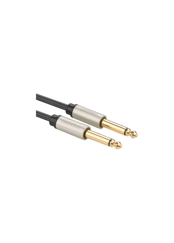 Кабель мультимедійний 6.35mm M to 6.35mm M 2.0m AV128 gray (10638) Ugreen (390646774)