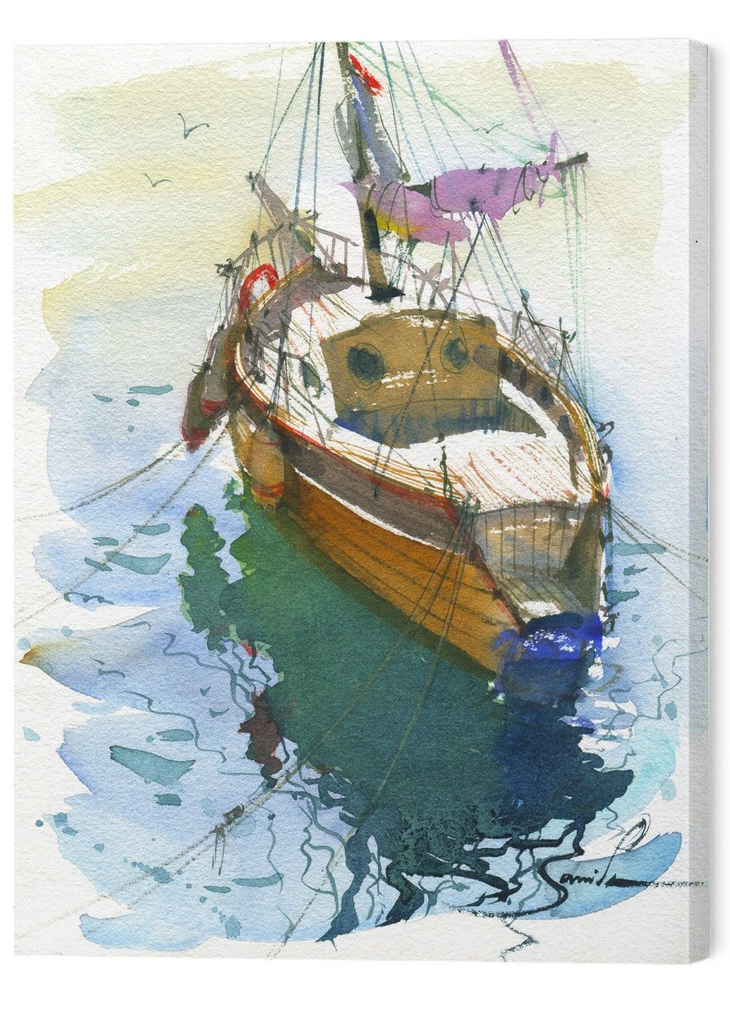 Картини моря на холсті «Парусна Мрія» No Brand (324106712)