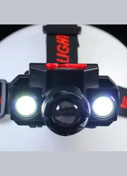 Налобний ліхтар світлодіодний 1805BL-COB-XPE 18650 ліхтарик на голову, акумуляторний, 4 режими BRW Bailong (323014386)