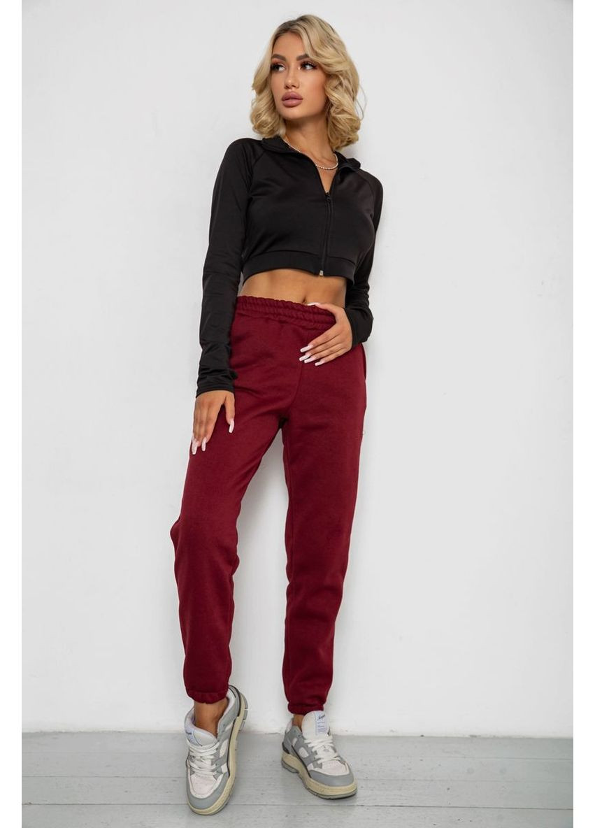 Спортивні штани жіночі на флісі, колір хакі, 238R57828 Ager (356671940)