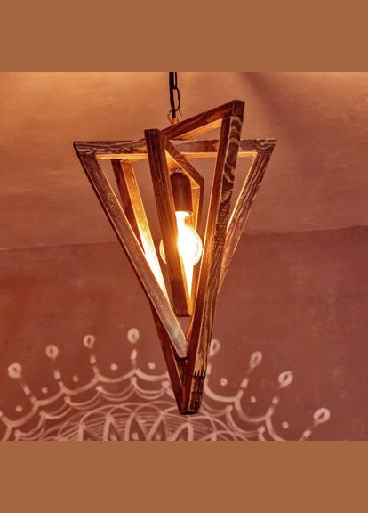 Подвесной светильник из дерева Лиджо савоярди (ЛЮС-003115) No Brand (328082496)