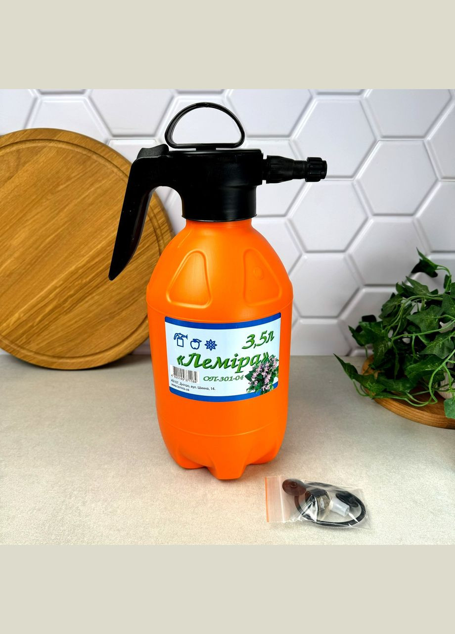 Садовый опрыскиватель пневматический 3.5л ОП-301 Леміра (303834630)