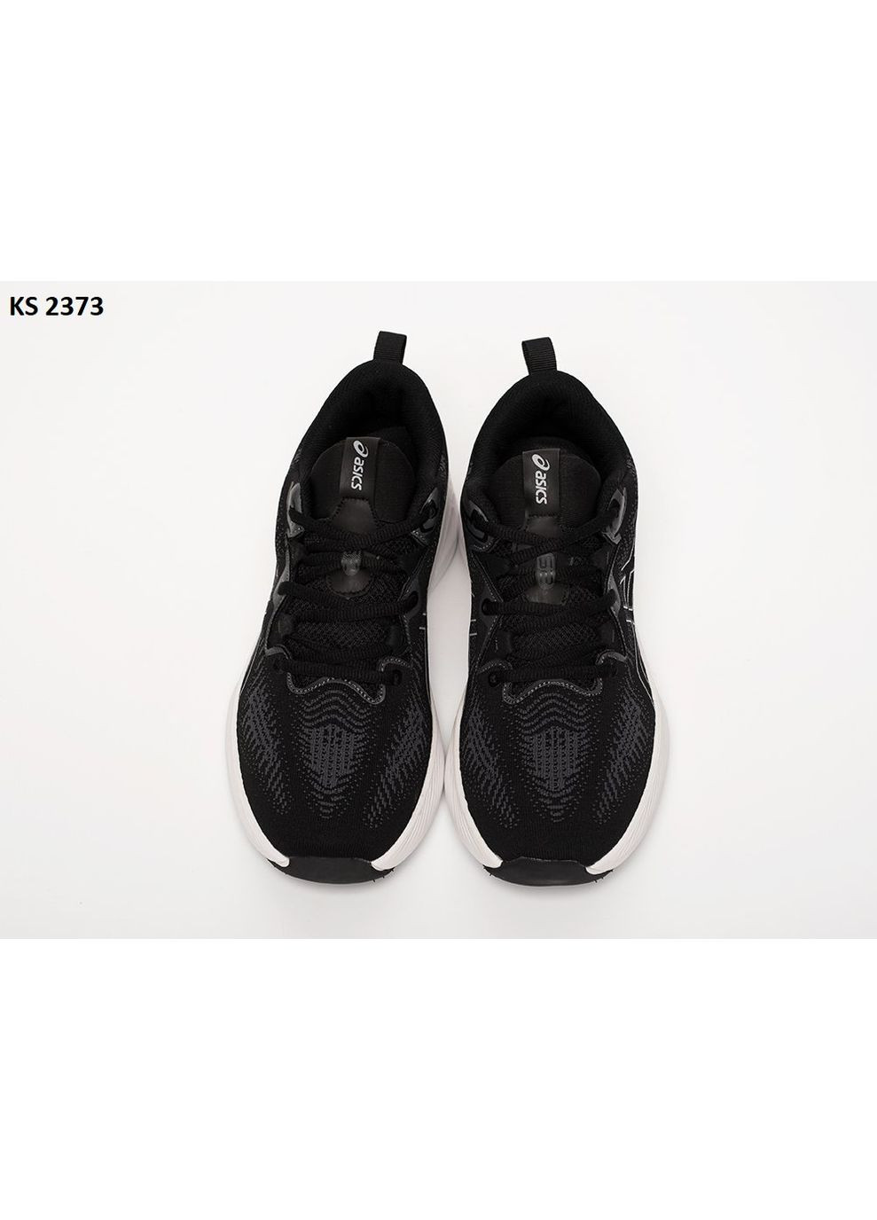 Чорні Осінні кросівки чоловічі asics gel-cumulus 25 black white асікс гель No Brand