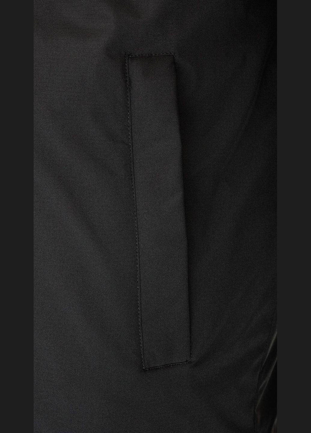 Чорна зимня куртка однотонна чоловіча 9912 shop (2000999148606) Demos