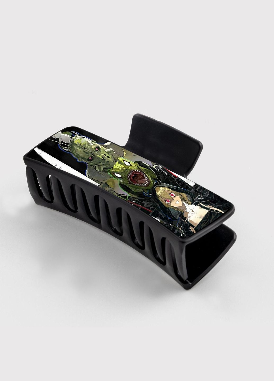 Заколка крабик для волос Аниме Дорохедоро #0010 черный No Brand (315630929)