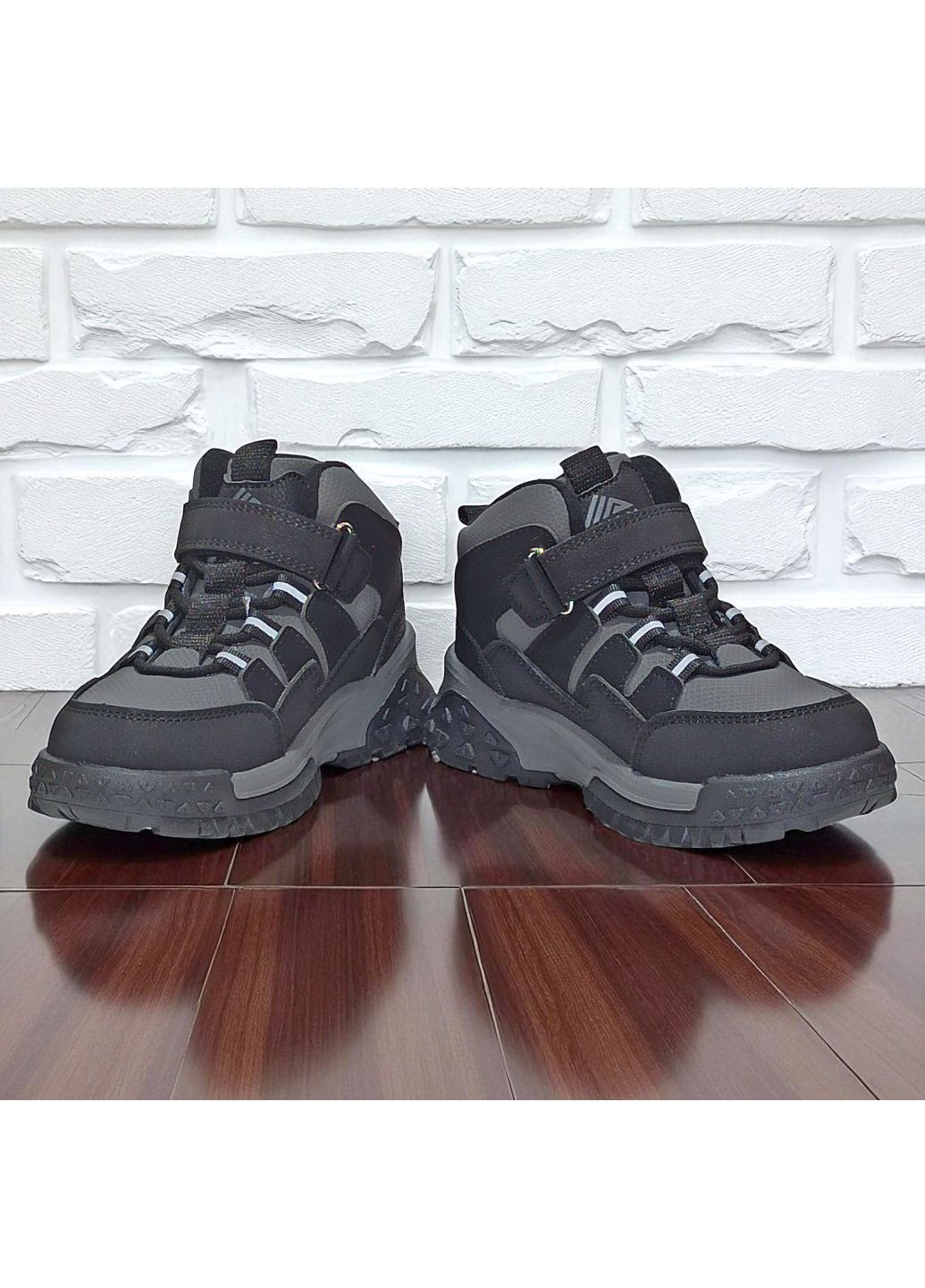 Утеплені демісезоні осінні черевики ортопедичні хайтопи на липучці для хлопчика Tom.M (362184805)