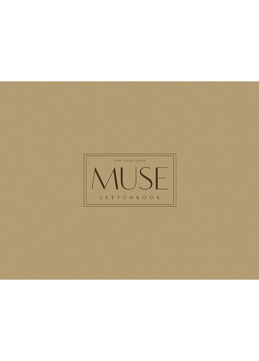Скетчбук А4+/40л. " " /PB-GB-040-030/ склейка гор. (100г/м2) (2/44) Muse (367754922)