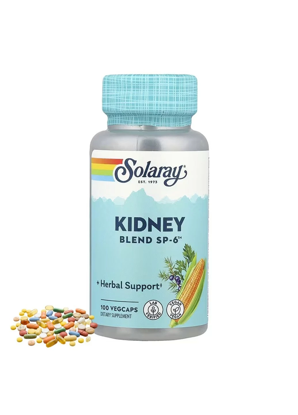 Kidney Blend SP-6 - 100 vcaps Solaray (377086260)
