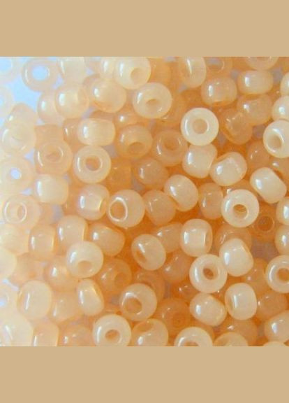 Бисер чешский Алебастровый 431 / 02211 калибр 10/0 Бледно Упаковка 5 грамм Preciosa (351898253)