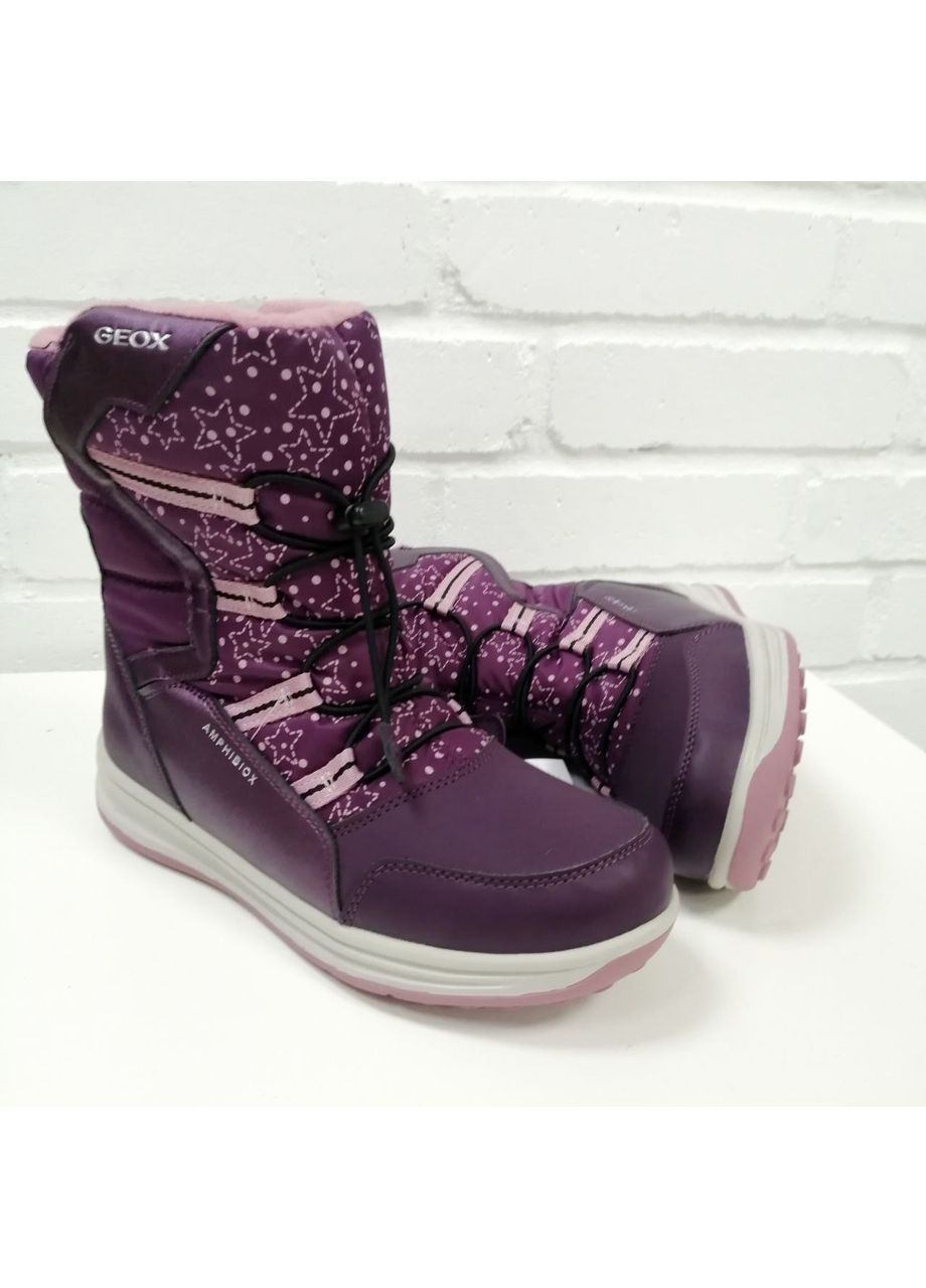 ботинки зимние roby respira, утепленные и водонепроницаемые Geox