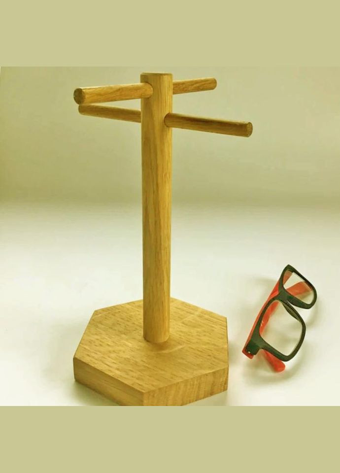 Органайзер для окулярів з дерева Руставі каррі (ОЧК-000803) No Brand (328081213)