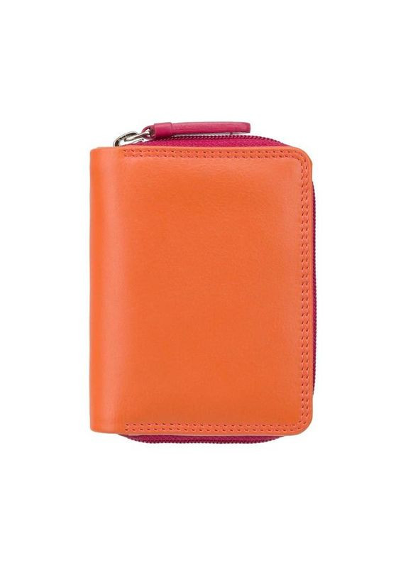 Кошелек женский кожаный Hawaii с RFID Orange Multi (RB53 ORG M) Visconti (335405683)