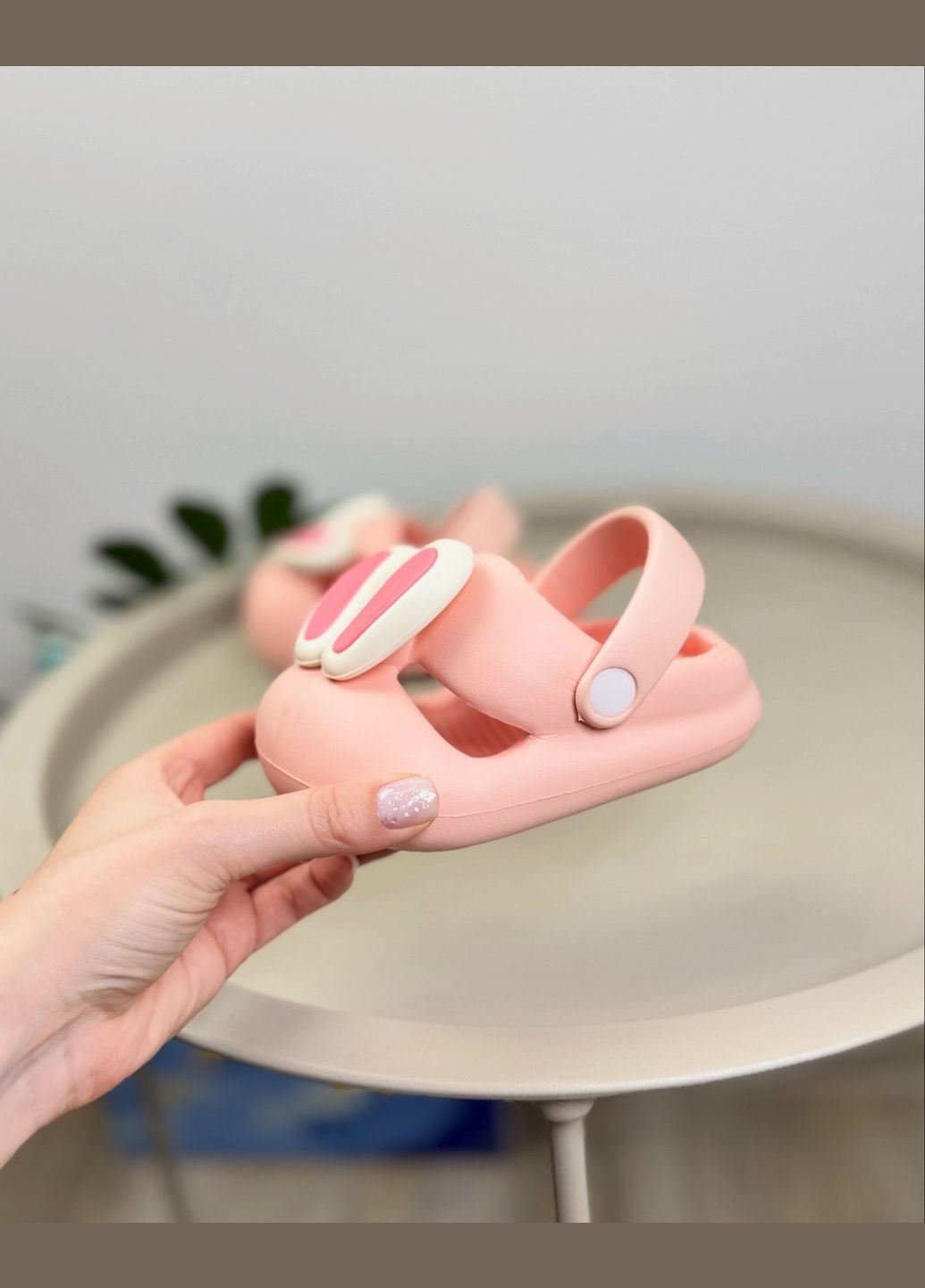 Детские крокси розовый 1531 No Brand (333698767)