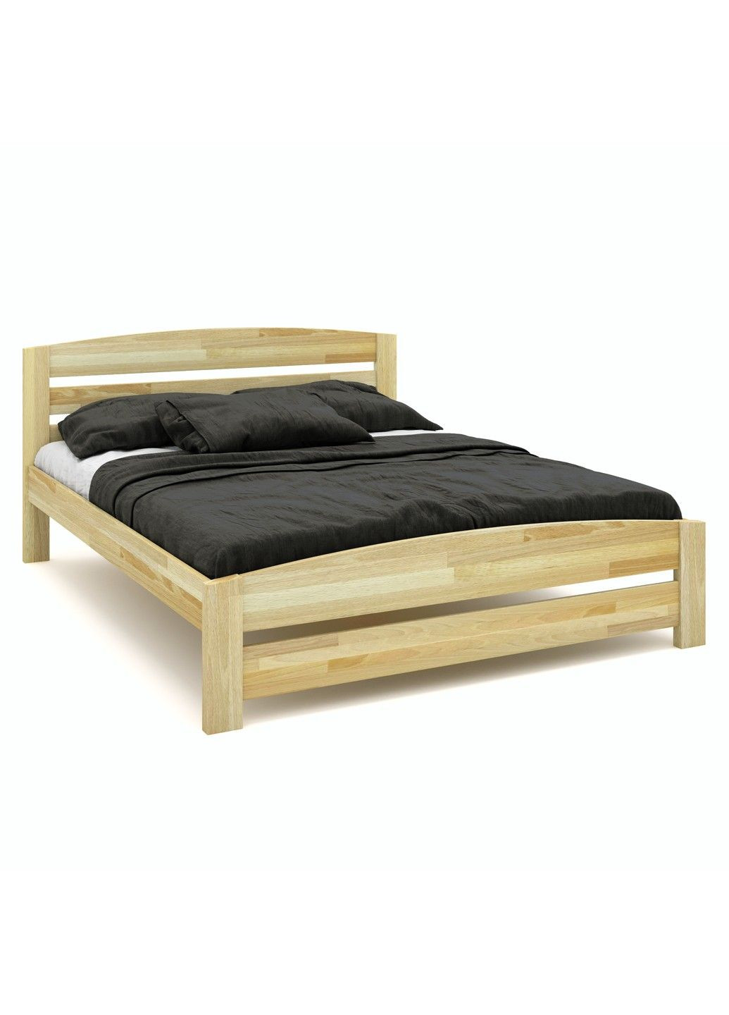 Ліжко Техас бук 120х200 натуральний масловіск Fagus (303724175)