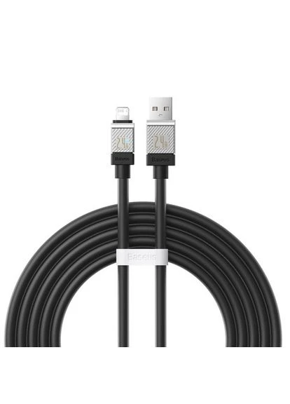 USB кабель CoolPlay Series Fast Charging Cable USB to iP 2.4A 2m CAKW000501 Baseus (388777469)