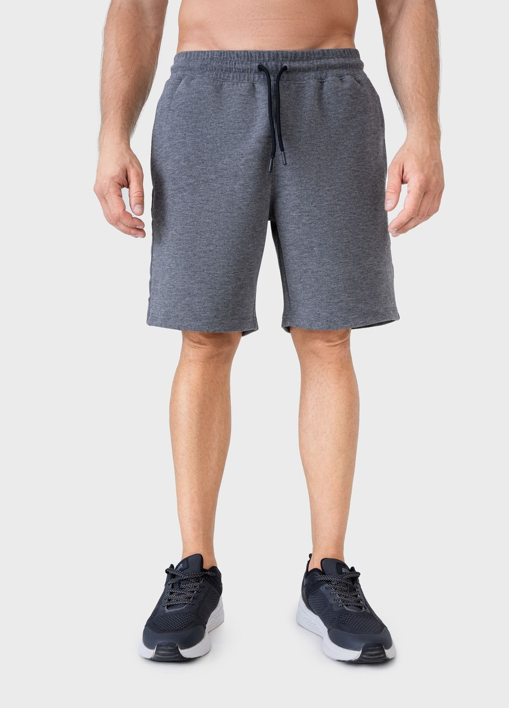 Шорти темно-сірі з трикотажу 3XL Avecs (330625275)