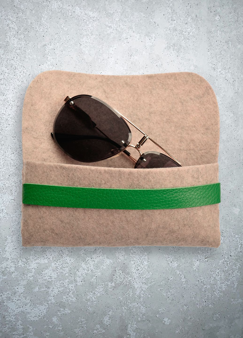 Чохол футляр для окулярів зі шкіряним ремінцем ZERMATT Casual (295599753)