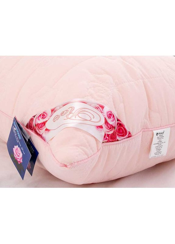 Подушка 50х70 с волокна розы "Rose Pink" Руно (263931222)