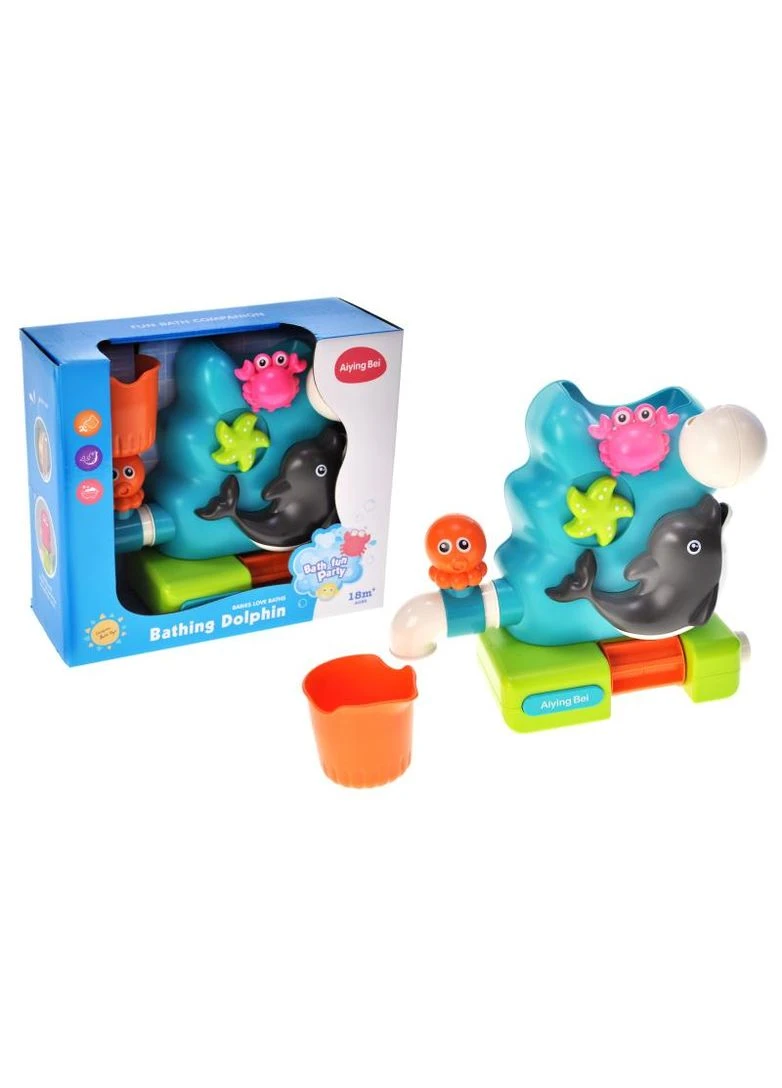 Игрушка для ванной Дельфин водопад Bathing Dolphin E96-04 в коробке р.26x23x9,8 см YG Toys (389889984)