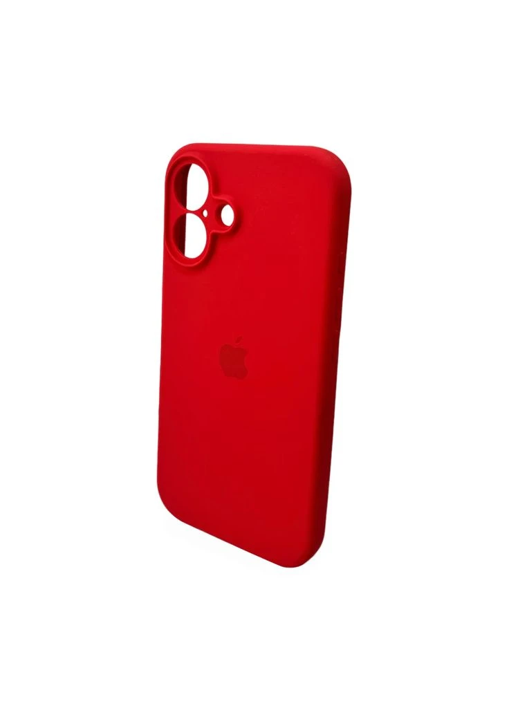 Чехол для смартфона Camera Protect Silicone для Apple iPhone 16 силикон Berry Red No Brand (403000385)