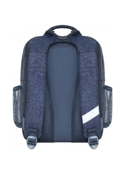 Шкільний рюкзак для дівчинки 8л з щільного текстилю 321 сірий 138 д Школяр (0012870) Bagland (340452513)