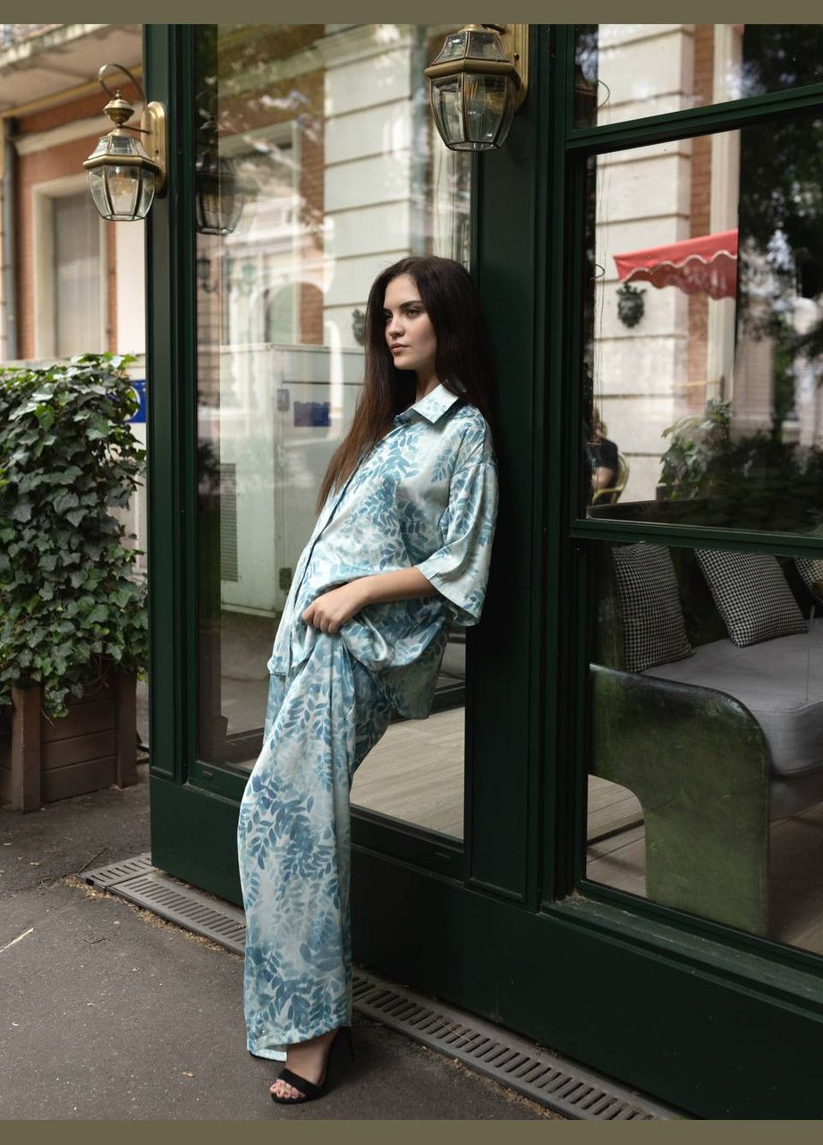 Женский костюм свободного кроя из шелка Avanti (337312012)