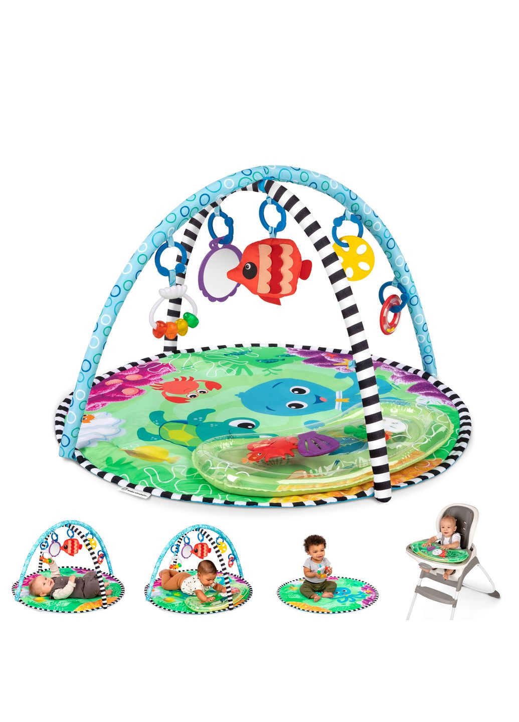 Килимок розвиваючий 2 в 1 "Sea Floor Explorers" (12807) Baby Einstein (381921978)