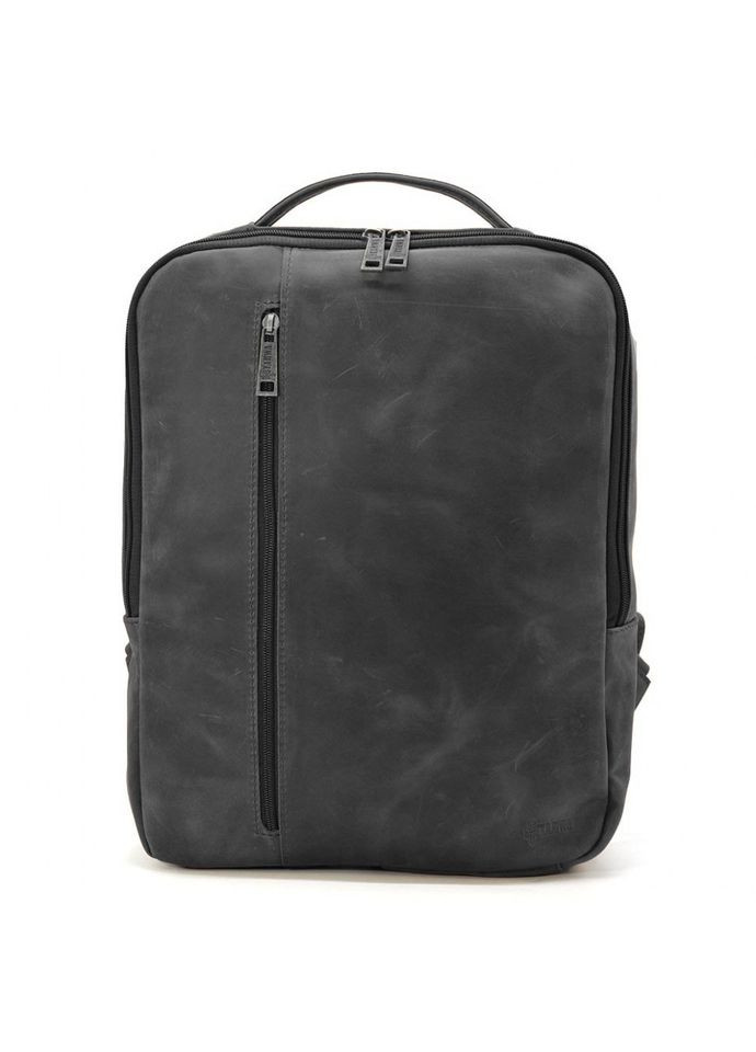 Кожаный Рюкзак мужской черный для ноутбука RA-7287-3md лошадиная кожа TARWA (306373255)