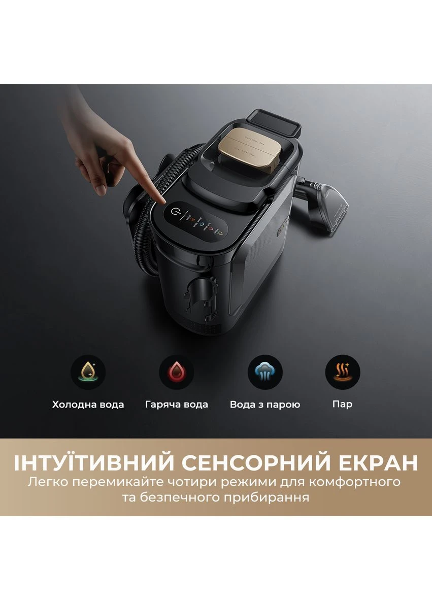 Моющий пылесос для ковров и тканей Dreame N20 Steam (397158522)