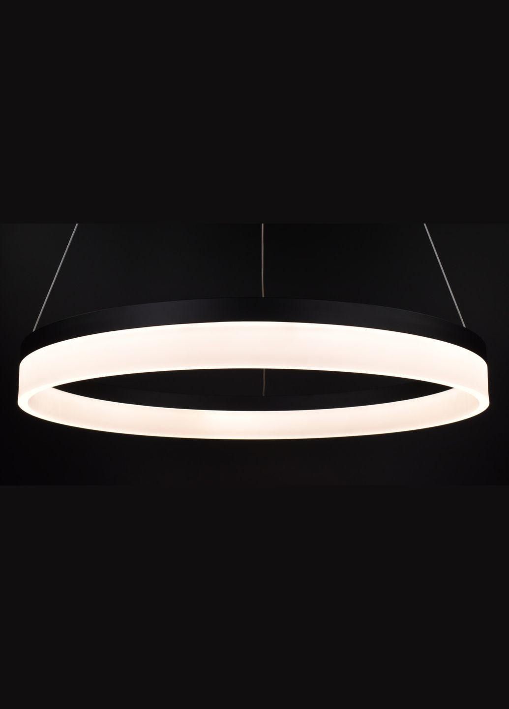 Люстра светодиодная подвесная LED светильник для квартиры на потолок лэд 26751 Черный 35-160х60х60 см. Sunnysky (364498076)