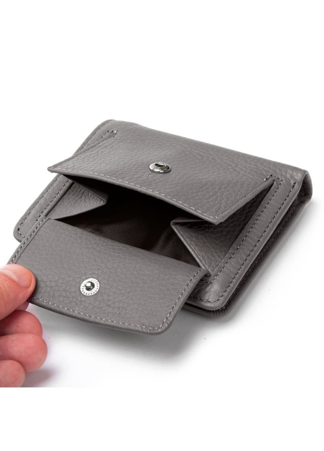 Женский кожаный кошелек Bright WS-415-1 gray Dr. Bond (370766716)