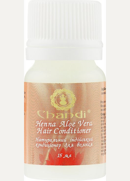 Натуральний індійський кондиціонер Henna Aloe Vera Hair Conditioner 200ml (162839-77200) Chandi (368659396)