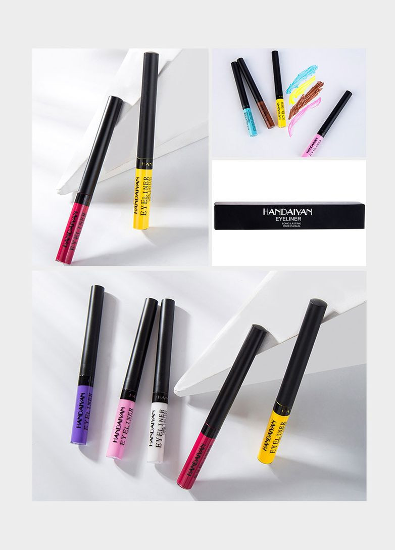 Цветная водостойкая подводка для глаз Eyeliner Long Lasting Professional цвет №5 Handaiyan (321998955)