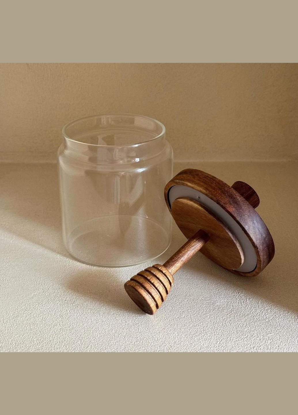 Стеклянная баночка для меда, 500 мл BonaDi (296555162)