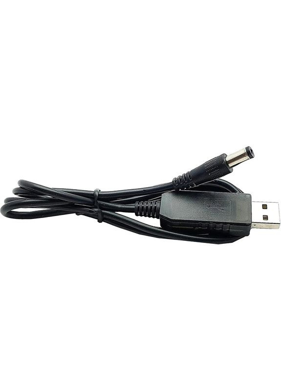 Кабель для роутерів USB to DC 5.5 х 2.1 мм 5V 1.5A Black (1283126552816) ACCLAB (307148068)