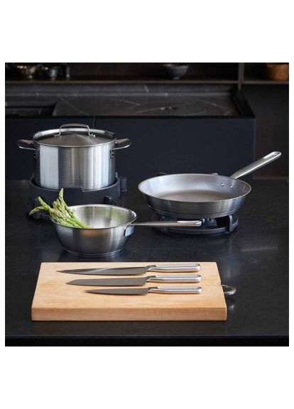 Сковорода All Steel матовая 28 см (1064745) Fiskars All Steel матова 28 см (369880047)