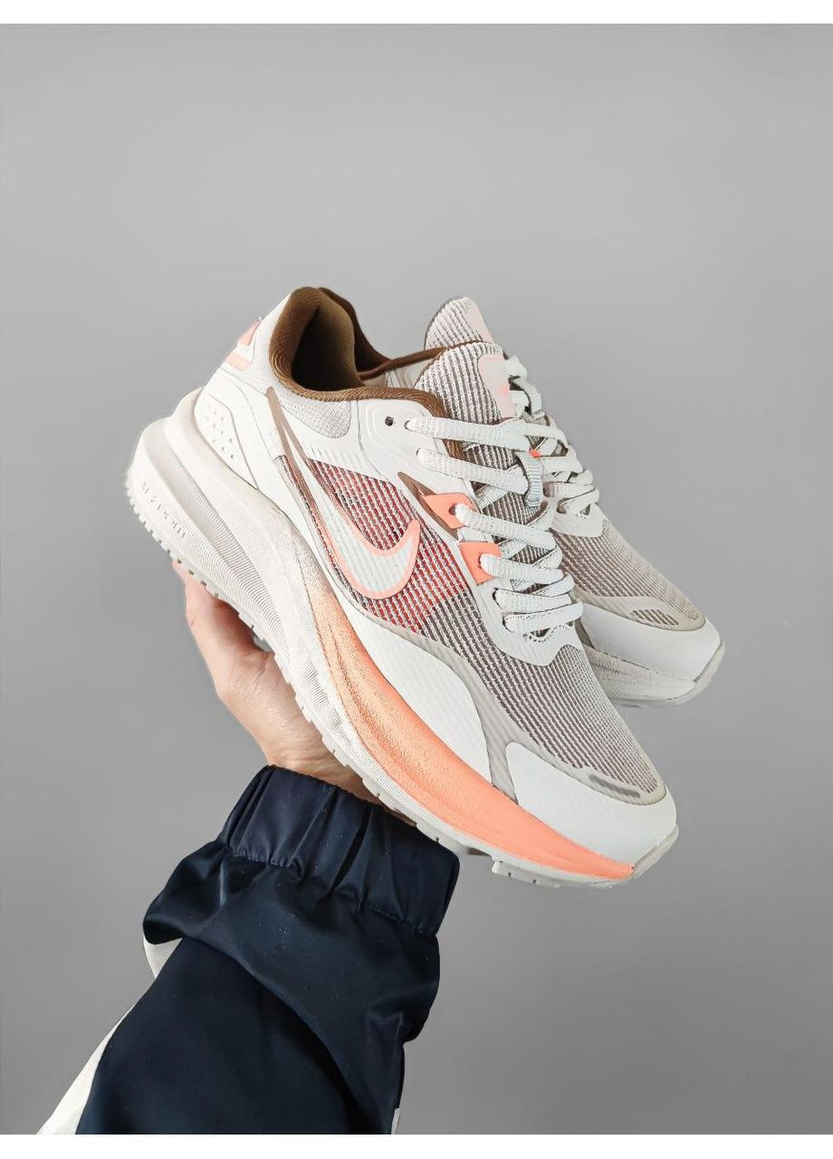 Білі Осінні кросівки чоловічі nike zoom inferno 3 orange / gray найк аір зум No Brand