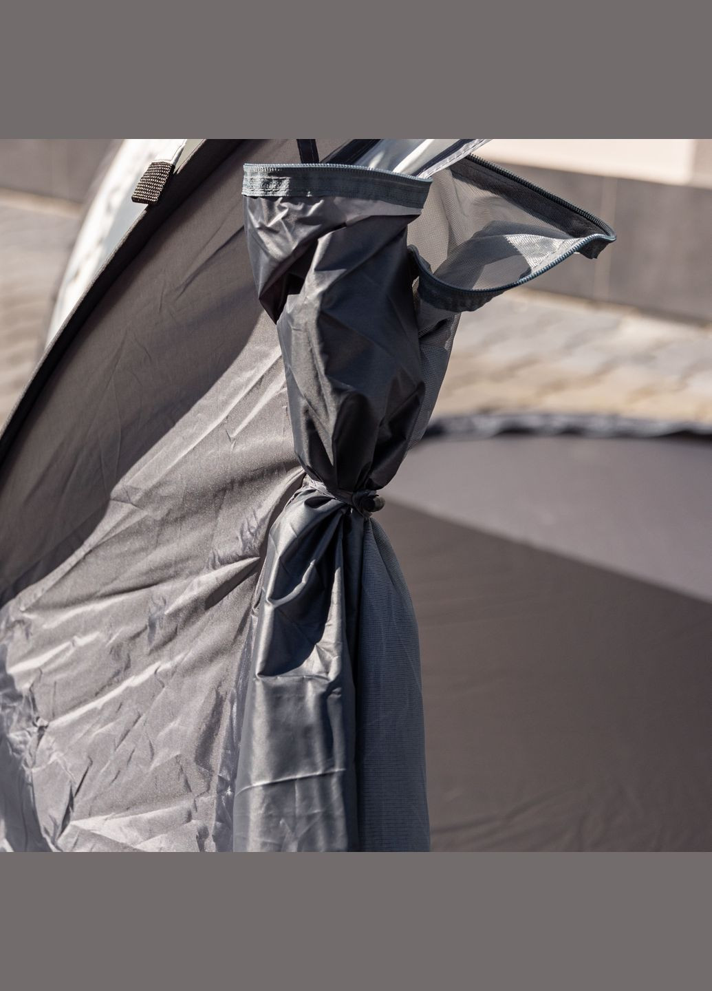 Палатка Pop-Up двухместная 245*145*100 см с автоматическим каркасом, серая LUGI (351867587)