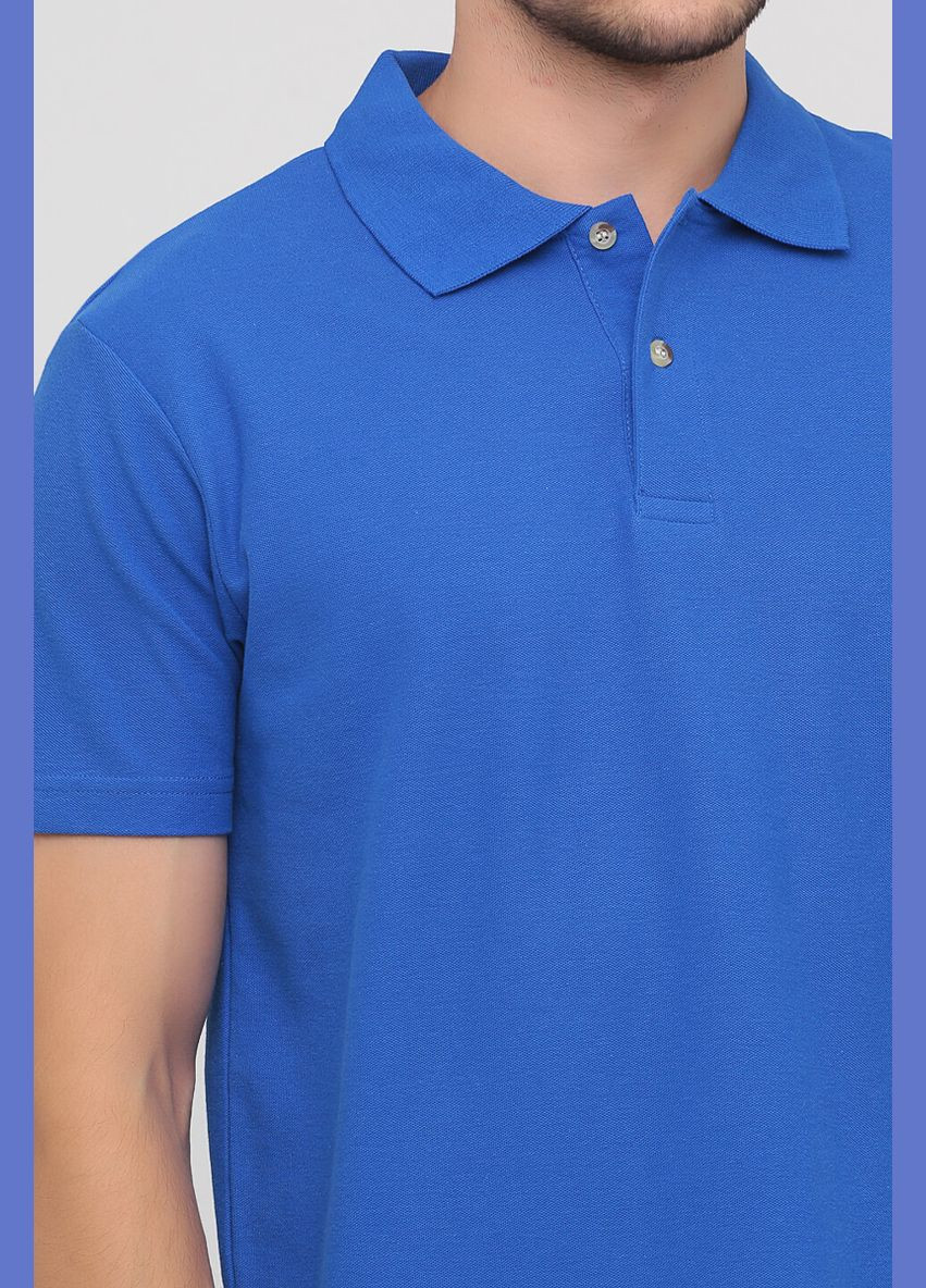 Футболка поло чоловіча волошкова Stedman POLO (300519470)