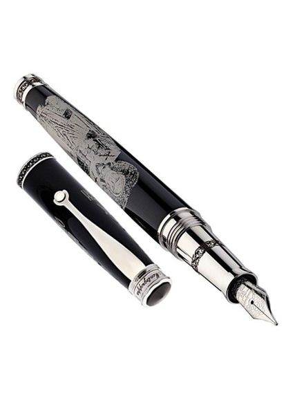 Перьяная ручка Memoria St. Nicholas Silver Montegrappa (317307827)
