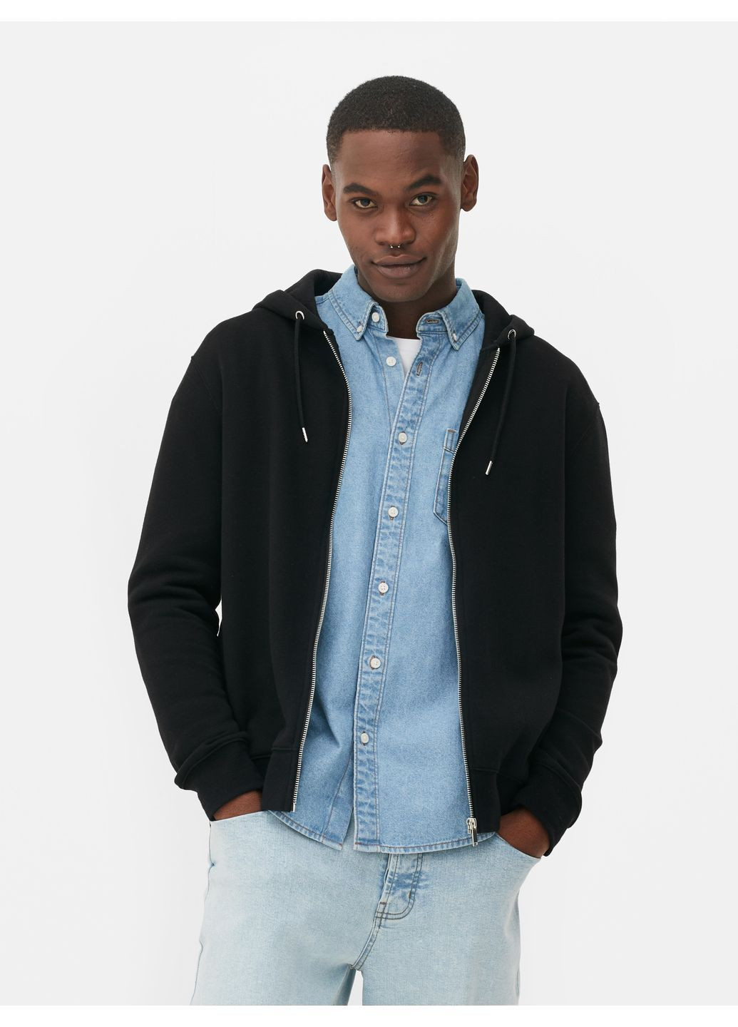 Толстовка флис,темно-синий, Primark (368158361)