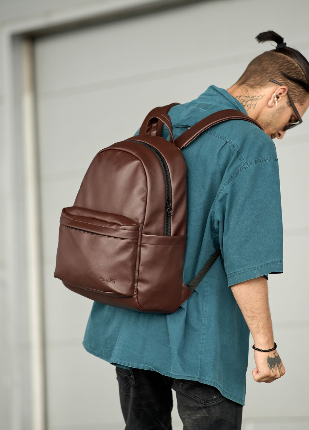 Чоловічий рюкзак Zard LST шоколад Sambag (324834471)