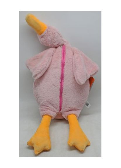 М'яка іграшка з пледом Гусак-обіймусь Список рожевий для дітей плед для сну та ігор ProDobro (367092781)